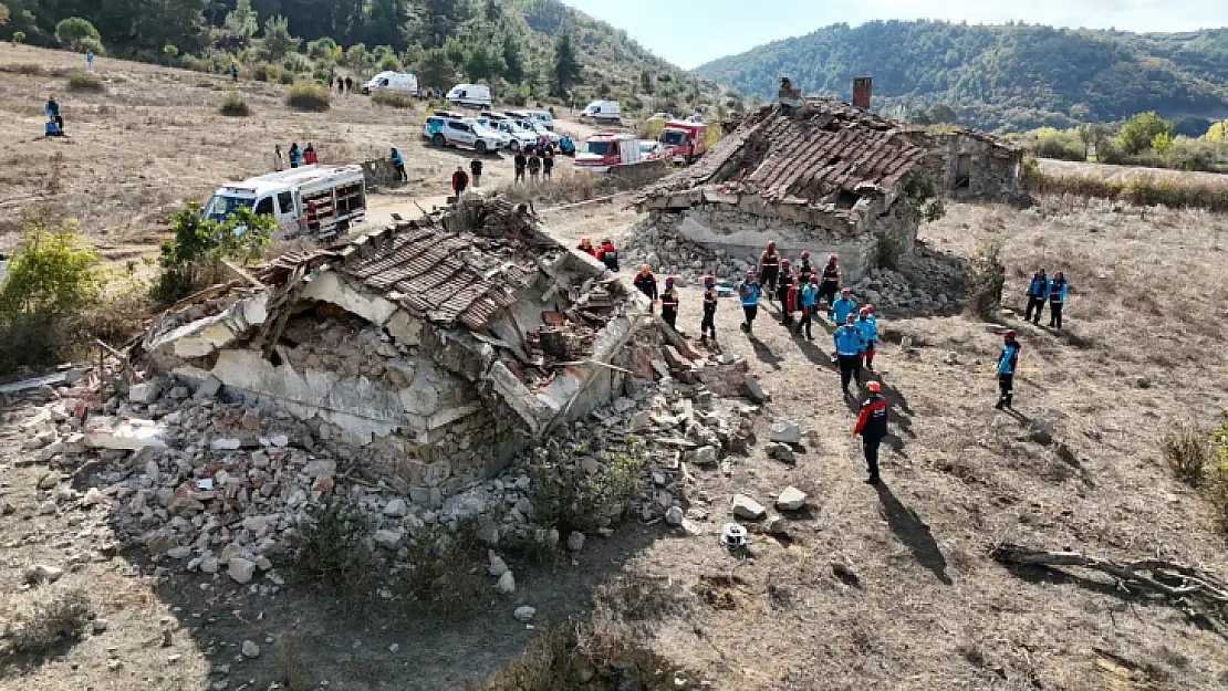 UMKE yıllık tatbikatı düzenlendi.