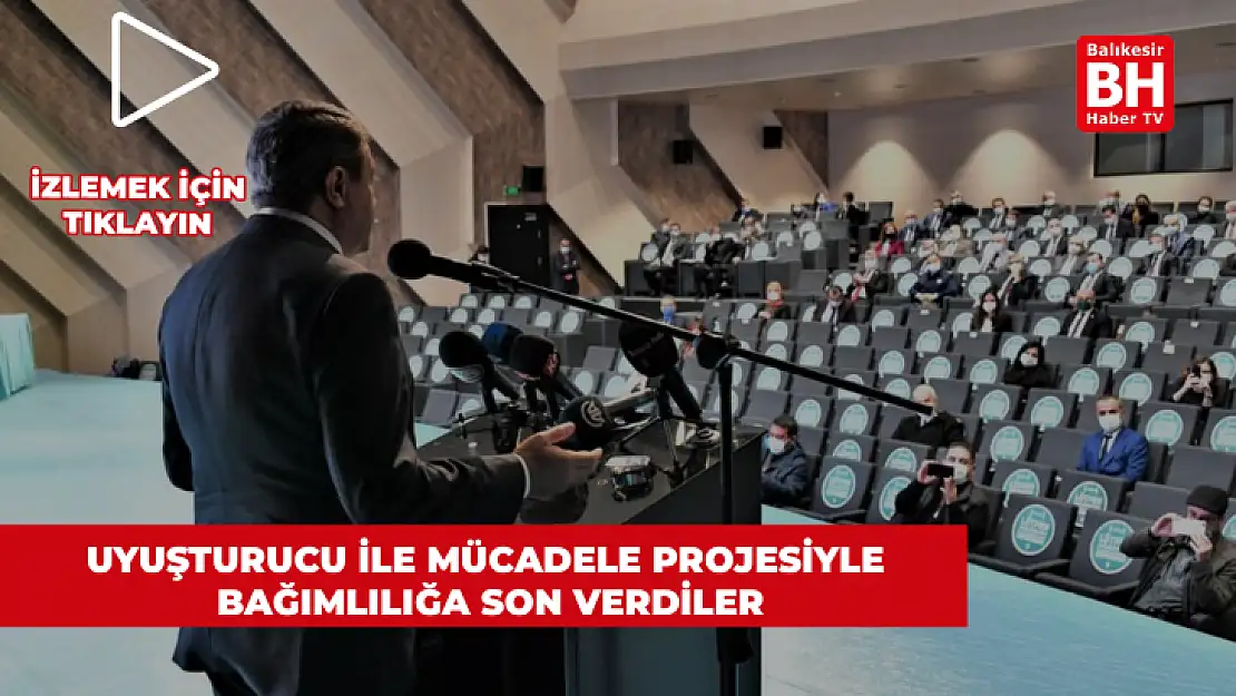 Uyuşturucu İle Mücadele Projesiyle Bağımlılığa Son Verdiler
