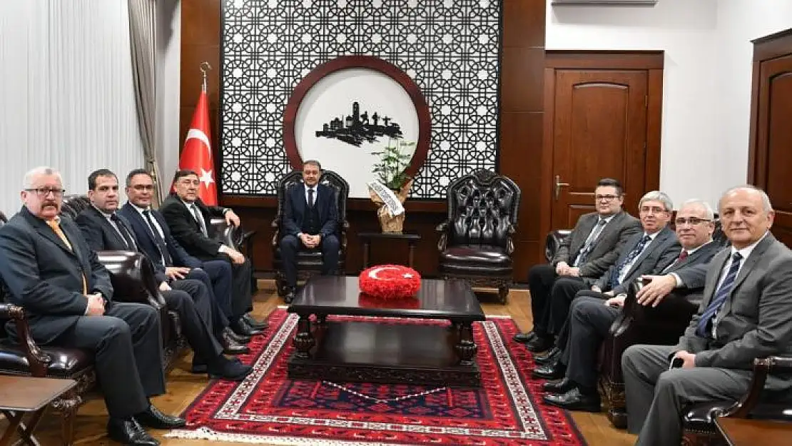 Vali Şıldak'a Ticaret Borsasından Ziyaret