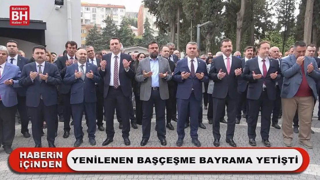 Yenilenen Başçeşme Bayrama Yetişti