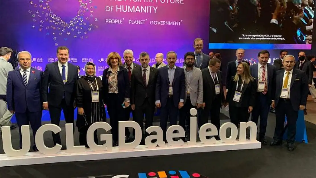 Yücel Yılmaz, UCLG Dünya Kongresi'nde 