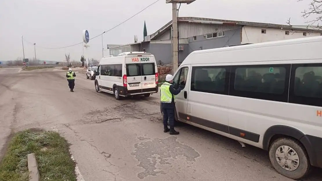 Yük Ve Yolcu Taşımacılığı Yapan Araçlar Denetlendi