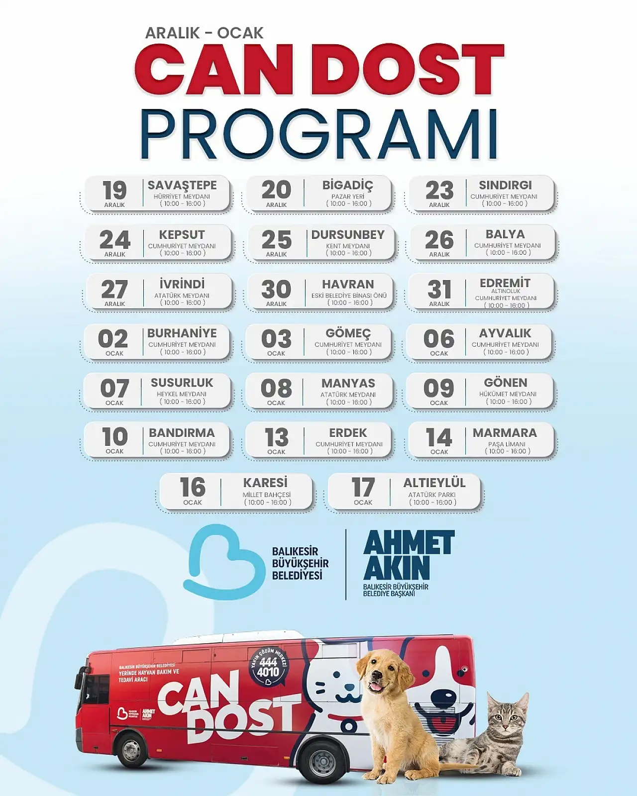 'Can Dost' sokaktaki canlar için yola çıktı