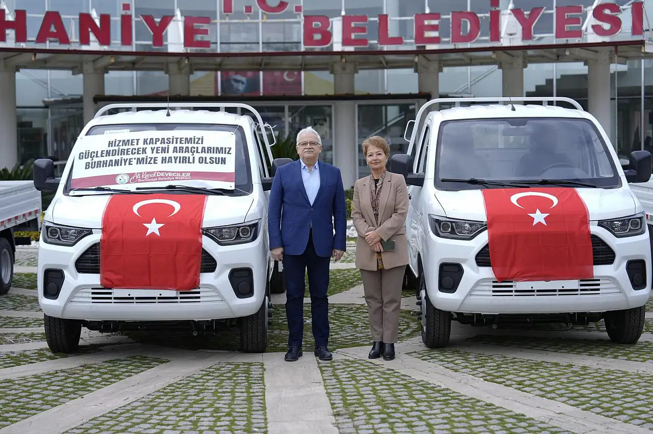BURHANİYE BELEDİYESİ ARAÇ FİLOSUNU GÜÇLENDİRMEYE DEVAM EDİYOR