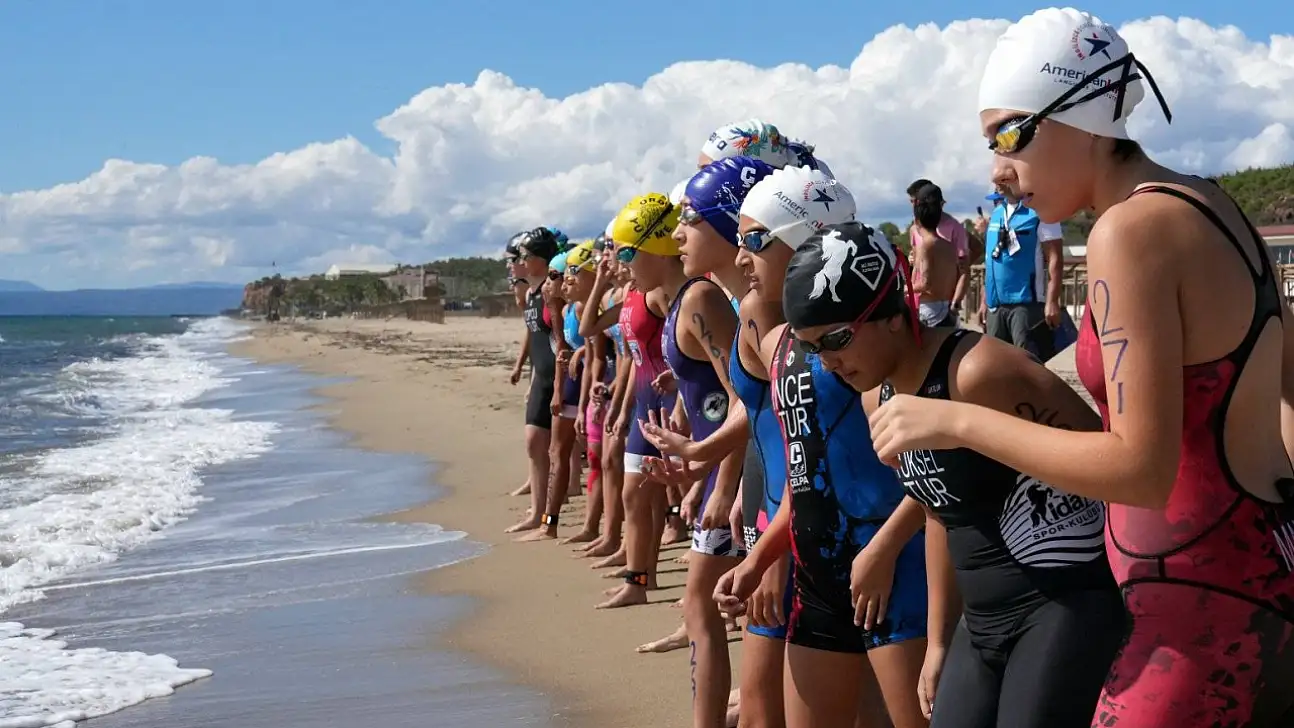 2025 Ayvalık Triatlonu Türkiye Kupası Finali Tamamlandı