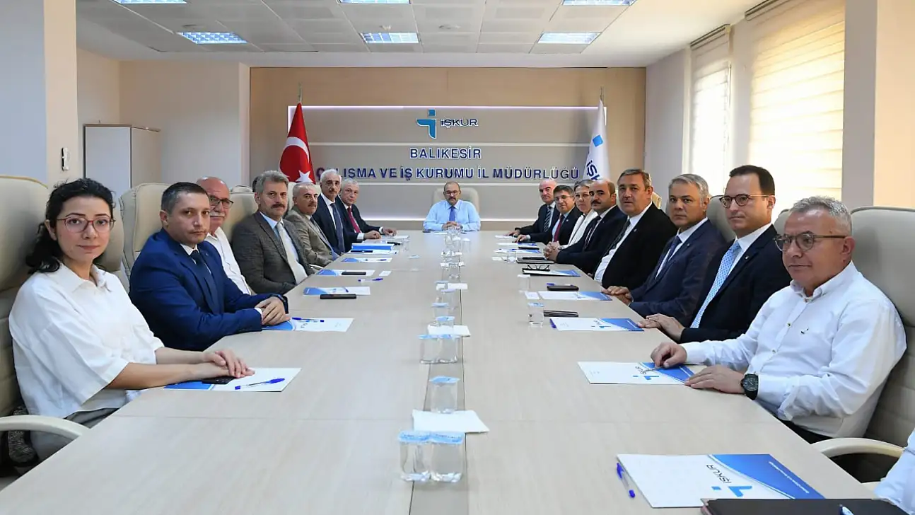 Balıkesir'de Mesleki Eğitim ve İstihdam İçin Yeni Adımlar