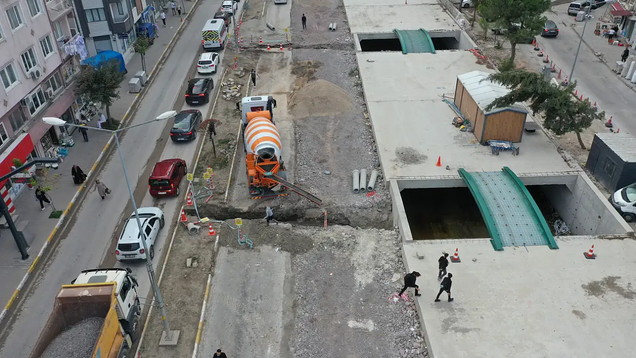 Çay deresi ıslahında son noktaya gelindi