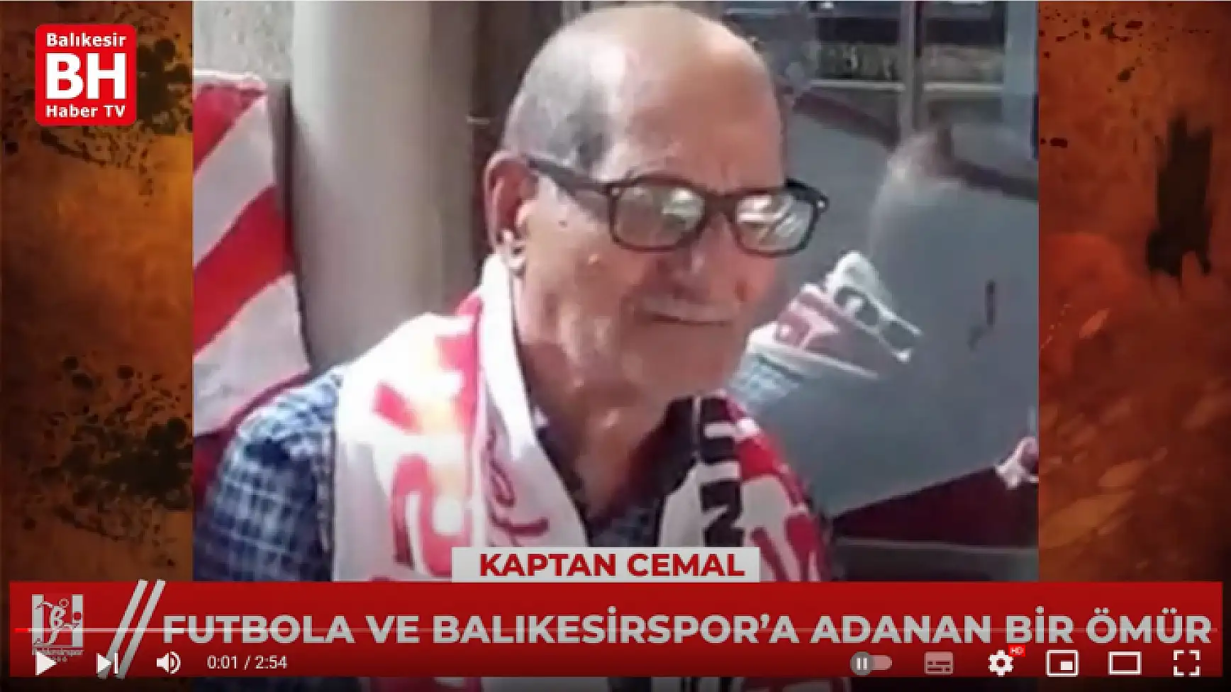 FUTBOLA VE BALIKESİRSPOR'A ADANMIŞ BİR ÖMÜR