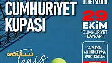 29 Ekim Cumhuriyet Haftasında tenis severler eğlenceli anlar yaşayacak