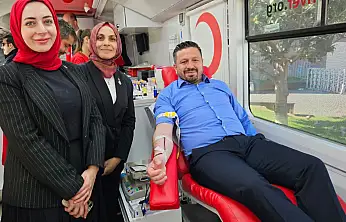 AK Parti Balıkesir'den Kan Bağışına Tam Destek