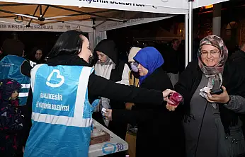 Balıkesir'de Regaip Kandili'nin manevi huzuru yaşatıldı