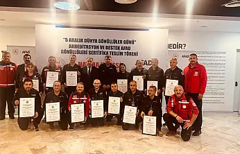 Balıkesir İl Millî Eğitim Müdürlüğü Arama ve Kurtarma Ekibi   AFAD tarafından Akredite Edildi