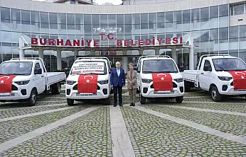BURHANİYE BELEDİYESİ ARAÇ FİLOSUNU GÜÇLENDİRMEYE DEVAM EDİYOR