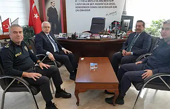 BURHANİYE PROTOKOLÜNDEN BAŞKAN DEVECİLER'E ZİYARET