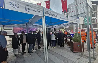 Büyükşehir Belediyesi 107 araç, 242 personelle deprem bölgesinde