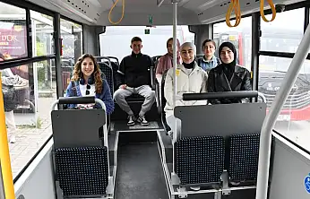 Büyükşehirden öğrencileri sevindiren ulaşım hizmeti