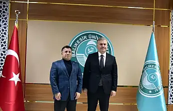 CANBEY'DEN, REKTÖR OĞURLU'YA TEBRİK ZİYARETİ