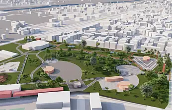 Susurluk Atatürk Parkı baştan sona yenileniyor