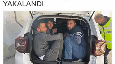 18 DÜZENSİZ GÖÇMEN YAKALANDI