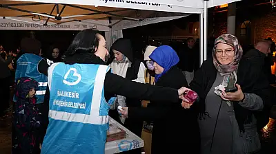 Balıkesir'de Regaip Kandili'nin manevi huzuru yaşatıldı
