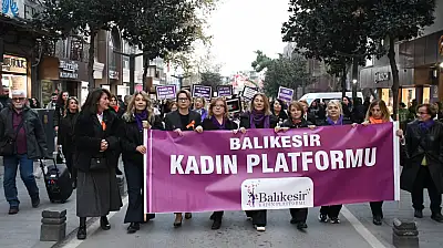Balıkesir  'Şiddete Geçit Yok' dedi