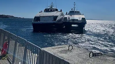 Kaza yapan deniz otobüsünün imdadına BASKİ yetişti