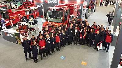 NADMEX 2025'te, Fuarın gözdesi Balıkesir İtfaiyesi oldu