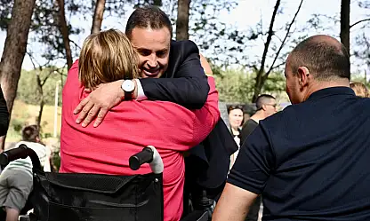 Başkan Akın'dan engel tanımayan destek