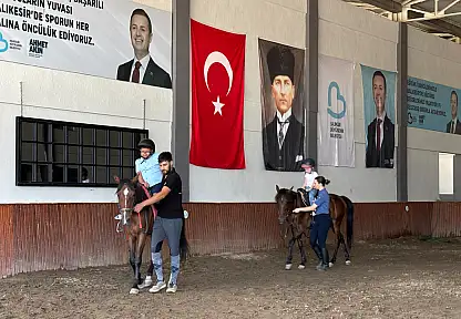 Büyükşehir 65 özel bireyi hipoterapiyle buluşturdu