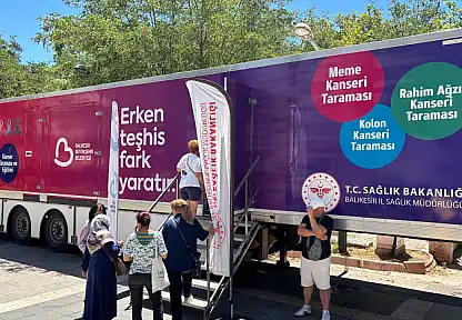 Büyükşehir'den Erdek'e ücretsiz kanser taraması desteği