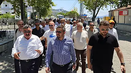 AK PARTİLİ BAŞKANLARDAN MARMARA ADASINA ÇIKARMA