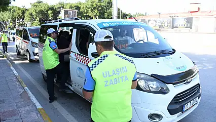 Büyükşehir'den toplu taşımaya denetim