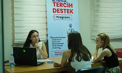 ALTIEYLÜL'DEN GENÇLERE TERCİH DESTEĞİ