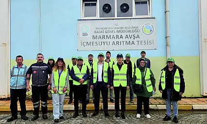 Avşa İçme Suyu Arıtma Tesisi'ne Teknik İnceleme Ziyareti  TÜRKİYE'NİN İLK DENİZ SUYU ARITMA TESİSİ