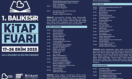 Balıkesir'in ilk büyük kitap fuarı kapılarını açıyor