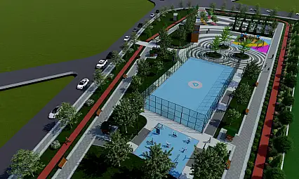 Başkan Akın Kuvayı Milliye Mahallesini Şüheda Parkla buluşturuyorz