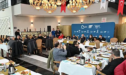 Başkan Akın, medya temsilcileriyle bir araya geldi