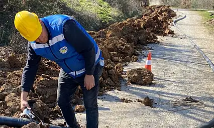 BASKİ Susurluk'ta 3 mahalleyi kesintisiz suya kavuşturdu