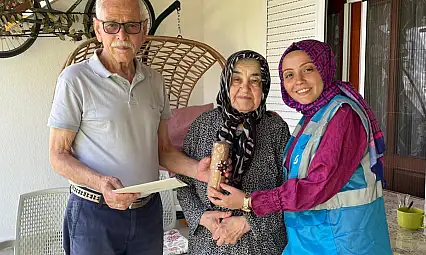 Büyükşehir'den şehit babalarına anlamlı ziyaret