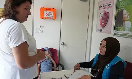 Büyükşehir'in Mobil KETEM Tırı Gönen'de