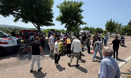 Erdek'te üç aracın karıştığı zincirleme kazada 1 kişi yaralandı