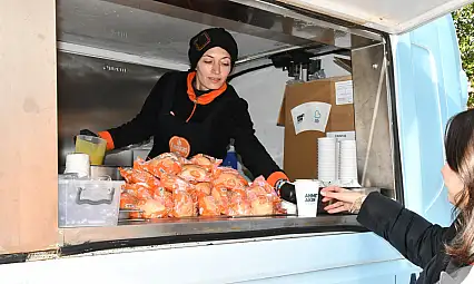 Günaydın Çorbası' öğrencilerin yüreğini ısıtıyor
