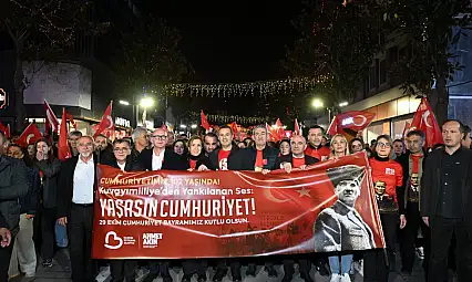 Kuvayımilliye'nin şehrinde Cumhuriyet coşkusu   Akın, 'Cumhuriyet kimsesizlerin kimsesidir'