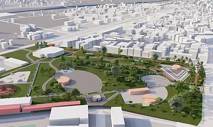 Susurluk Atatürk Parkı baştan sona yenileniyor