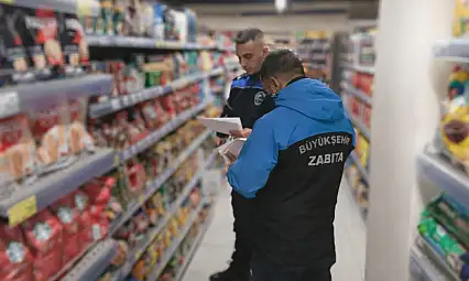 Zabıtadan yılbaşı öncesi yoğun denetim