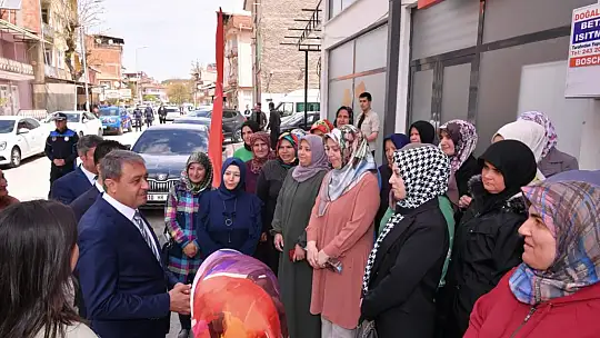Dursunbey'de Göbül'de İlkve Orta Okul Vatandaştan
