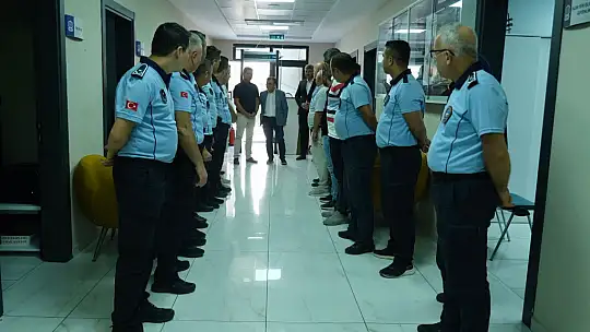 BAŞKAN ŞEHİRLİ'DEN ZABITA HAFTASI'NDA ANLAMLI ZİYARET