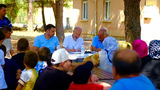 'KOMŞUN YANINDA' EKİBİ VATANDAŞLARLA BULUŞTU
