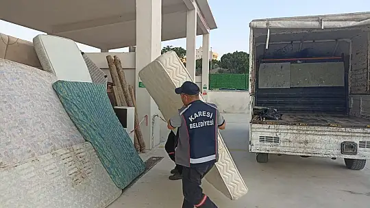 Karesi'de Tonlarca Atık Geri Dönüşüm İçin Toplandı
