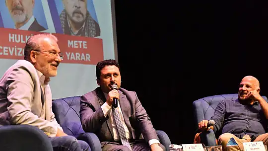 Hulki Cevizoğlu ve Mete Yarar Altıeylül'de